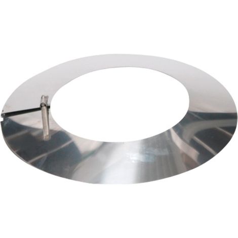ASTEC Wandrosette DN113-300 mm Schornstein Edelstahl Sanierung 8701-130 (1/2)