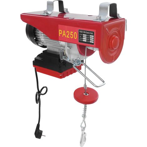 Treuil Électrique, Télécommande Sans Fil, Capacité de Levage de 250kg (1/2)