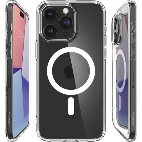 Spigen Ultra Hybrid MAG MagSafe per iPhone 15 Pro, colore bianco (1/5)