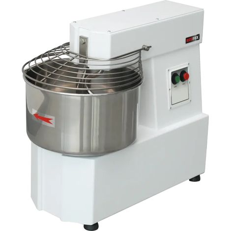 Pétrin à pâte à vitesse unique récipient non amovible 10 l 230 V REDFOX - HTF 10 - REDFOX