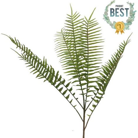Branche factice fougère des bois H85cm feuilles PE anti-UV - BEST (1/4)
