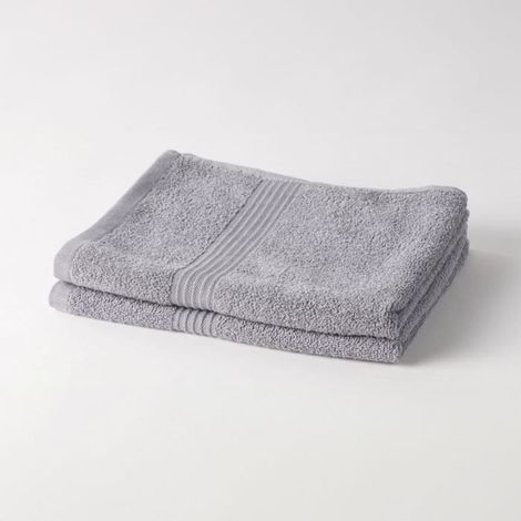 Set de Toallas TODAY Essential Gris Acero 50 x 90 cm (2 Unidades) (1/2)