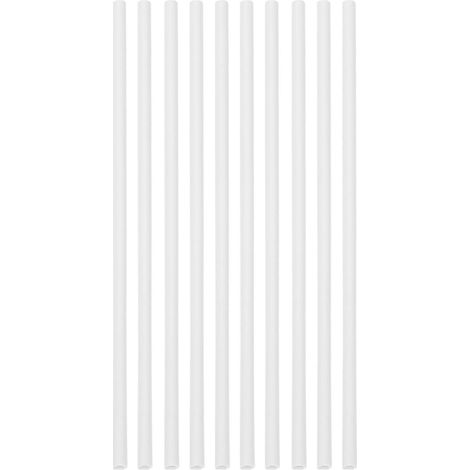 Kit de 10 accessoires pour aérosol : tuyau rigide, rallonge, tube et accessoires.-20X0.6X0.6CM-White