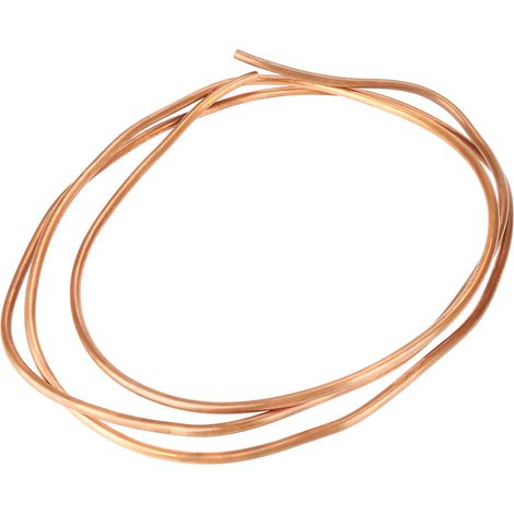 2 m langes, weiches Kupferspiralrohr T2, Innendurchmesser 4 mm, Außendurchmesser 5 mm, Wandstärke 0,5 mm für Kältetechnik (1/5)