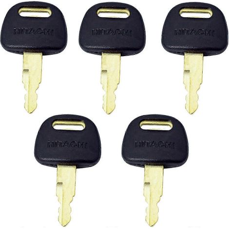 (5PC) Startschlüssel H800 geeignet für Hitachi ZAX Bagger und Lader. (1/2)