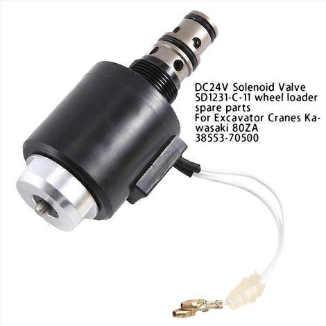 SD1231C11 Magnetventil für Kawasaki 80ZA Radlader - Ersatzteile (1/4)