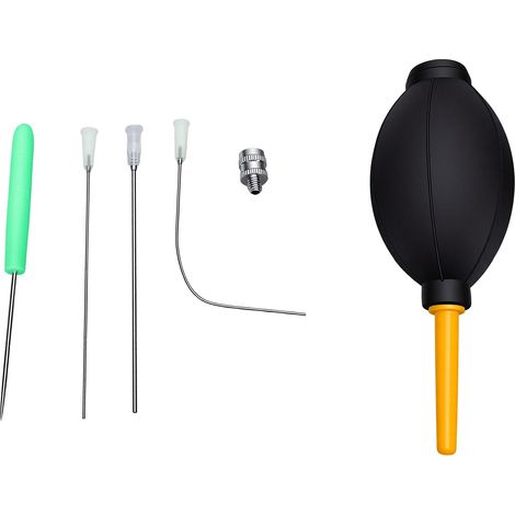 Kit souffleur d'œufs, pompe à un trou et perceuse, facile à utiliser, perceur de pâques pour faire de la décoration, noir (1/5)