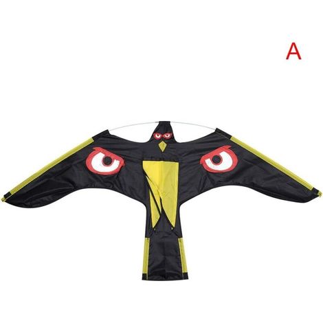 Cerf-Volant Anti-Oiseaux - Épouvantail à oiseaux extensible - Dragon faucon volant - pour oiseaux pour jardin et ferme H25