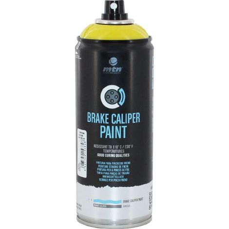 Bombe de peinture étriers de freins - jaune - 400ml - MTN Pro (1/2)