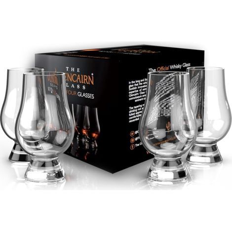 Verre Whisky - 200 ml - Style Old Fashioned - Base Épaisse - Pour Whisky Bourbon Cocktail - Lot de 4 (1/5)