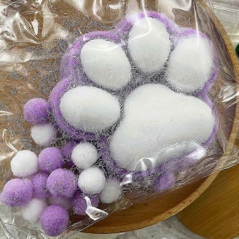 Patte de chat géante en silicone, jouet anti-stress pour la stimulation sensorielle et le jeu amusant