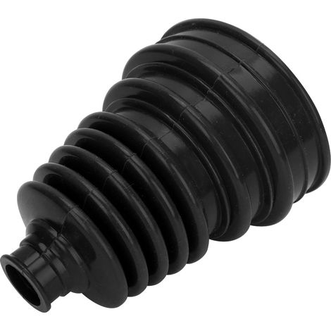 Jeu de 6 protections en silicone universelles pour soufflets de cardan, cache-poussière tête sphérique, colliers de serrage ronds à vitesse constante, noir. (1/3)
