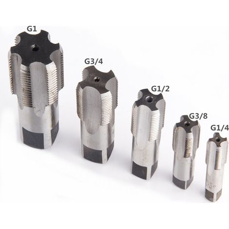 Gewindeschneiden, Reparatur von Maschinengewinden, Maschinengewindeschneiden, HSS G1/4 Maschinengewindeschneiden