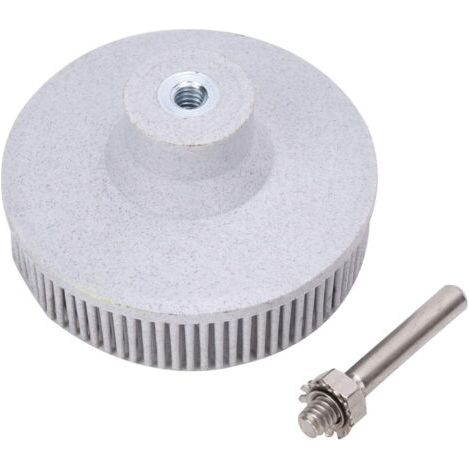 BUNTHAUS Disque à Poils de 2 Pouces Disque à Poils Abrasifs Grain 25 000 Tr/min Disque de Fixation de Tige En Carbure de Silicium Pour le Polissage, le Nettoyage Et L'élimination des Revêtements Tenac (1/5)