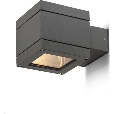 Faretto TELO da parete grigio antracite  230V G9 40W IP44