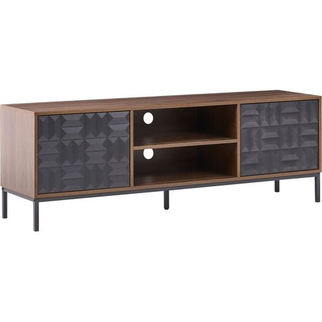 TV-Möbel CARAQUET Dunkelbraun