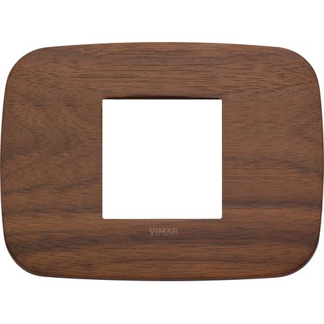 VIMAR - 19682.51 Placca Round 2M centrali noce