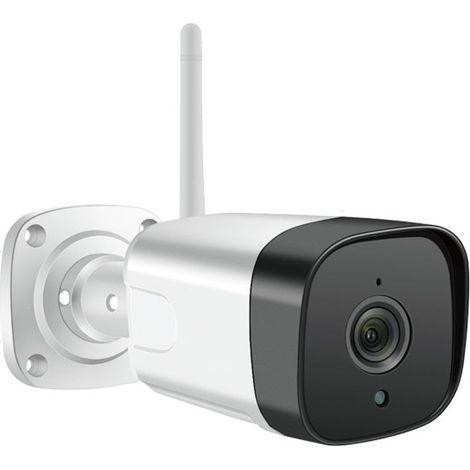 Caméra de surveillance extérieure sans fil Full HD – Vision nocturne 20-25m – Résistante aux intempéries IP66 – Application Smart Life – M-E (1/2)