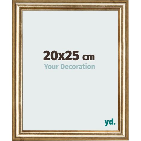 yd. - Cadre photo 20x25 - Or Antique - MDF - Lazio