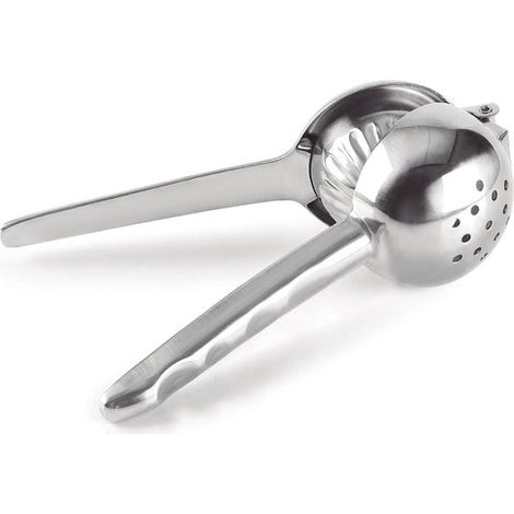 Exprimidor manual de acero inoxidable 18/10 para limas, limones y naranjas - mango ergonómico - apto para lavavajillas (1/5)