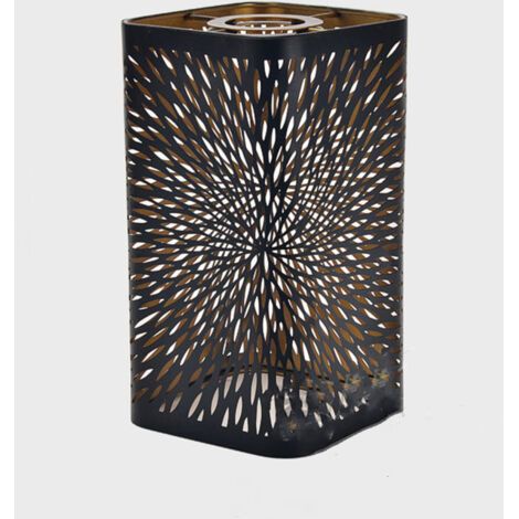 Abat-Jour en Métal, Abat-Jour en Fer Moderne Décoratif Creux en Métal Couvercle D'abat-Jour pour Chambre à Coucher E27 E26 Abat-jour (1/4)