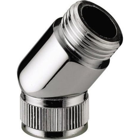 Bristan Angled Hose Connector Chrome