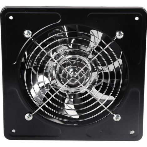 Ventilateur extracteur d'air 150mm Débit 1100 m³/h Puissance 40W Installation murale pour cuisine et salle de bain Bruit 50-60 dB (1/5)