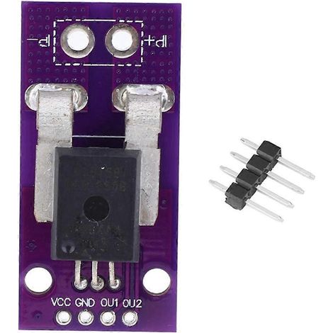 Hall-Strommodul-Platine ACS758LCB 050B PFF T Linearstromsensor 50A 3,3 –5V