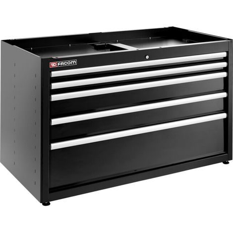 Facom Armoire double JLS3 5 tiroirs noire