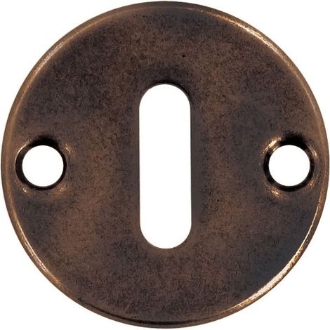 Rosace ø48 pour béquille mirande - Décor : Epoxy rouillé - Matériau : Fer - Type : Clé L - BOUVET (1/3)