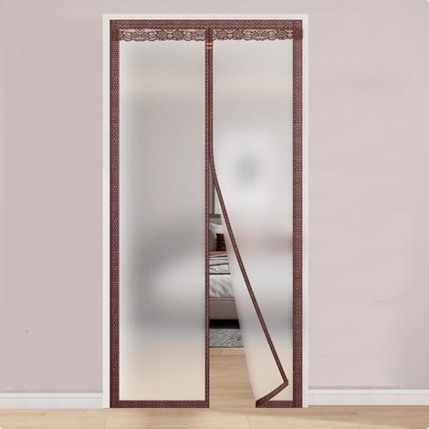 PVC Mat Magnétique Rideau de Porte Isolant Thermique (1/5)