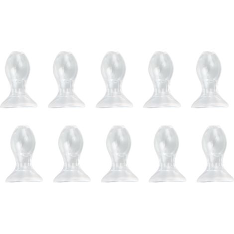 10 pièces Dômes pour Prothèses Auditives, Embouts en Silicone Confortables pour Amplificateurs Auditifs Contour d'Oreille, Accessoires de Remplacement (1/5)