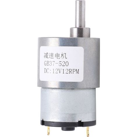 12-V-Gleichstrommotor, 12 U/min, selbsthemmende Getriebewelle für Fenster- und Türöffner (1/5)