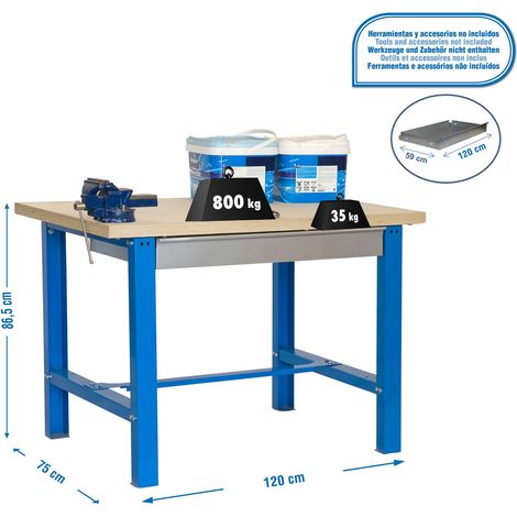 Kit Simonwork Bt6 Box Plywood 1200 Azul/madera 865x1200x750 (1/5)