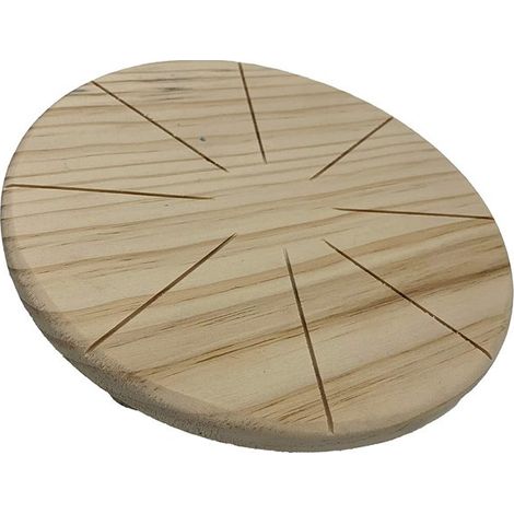 Jeu de roue en bois diamètre 20 cm pour rongeurs