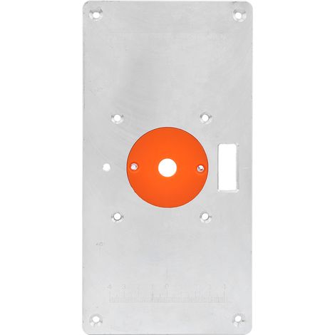 Plaque de guidage pour défonceuse, accessoire de panneau, 234 mm x 118 mm x 6 mm (1/5)