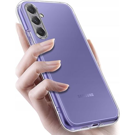 Custodia per Samsung Galaxy A17 5G, cover posteriore incolore + vetro temperato 9H (1/5)