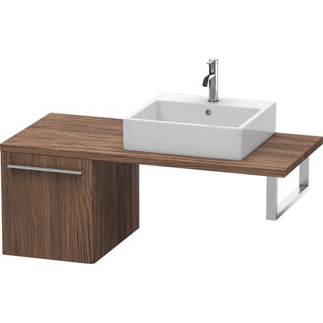 Base console X-LARGE 440x400x548mm noce scuro