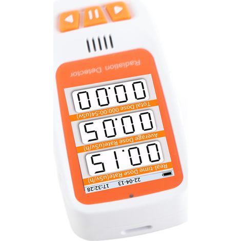 Détecteur de rayonnement nucléaire portable, compteur de dose de rayons X bêta-gamma pour la prévention des épidémies à domicile (1/5)