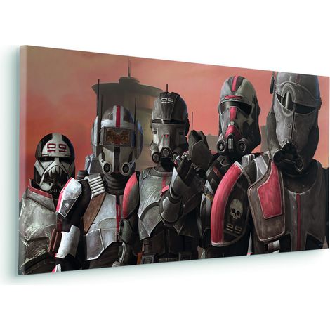 Tableau mural Star Wars Bad Batch Squad 40x90 cm (1/5)