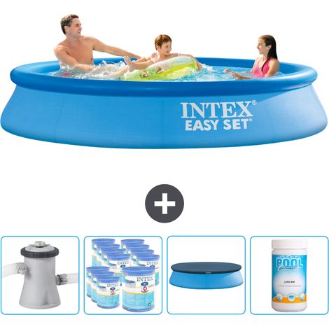 Intex Piscina Easy Set Rotonda - 305x61 cm - 7-pezzi  SCB87 (1/5)