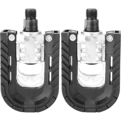 paire de pédales pliantes en aluminium pour VTT (1/5)