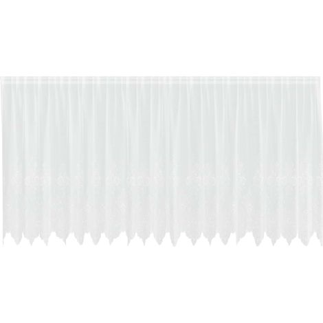 Maison Exclusive - Tenda in Pizzo con tende Bianco 160 x 500 cm Poliestere