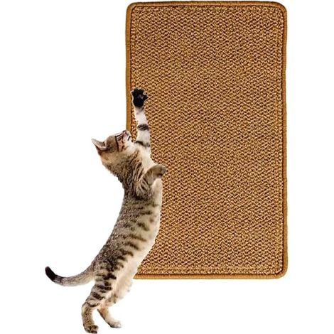 Katzenkratzmatte – Kratzbaum und -matte – verhindern Sie, dass Ihre Katze Möbel, Sofas, Türen, Betten, Tische und Wände zerkratzt – 30 x 60 cm