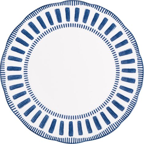 Table Passion - Assiette creuse Napoli bleue 22 cm (lot de 6) (1/5)