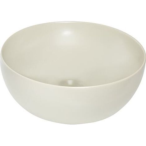 Vasque à poser Elanda 400x400mm céramique sans trou robinet, perle (1/3)
