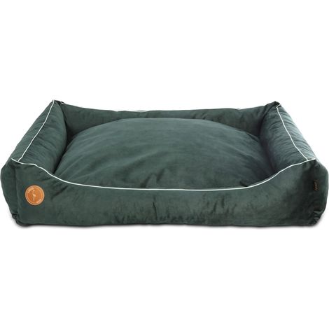 Canapé César, vert bouteille, M - 80 cm x 70 cm (1/5)