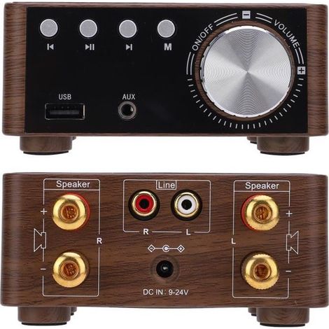 Amplificateur Audio - VBESTLIFE - TPA3116 - Bluetooth 5.0 - 50W - Haute fidélité (1/4)