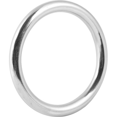 Joint torique soudé en acier inoxydable 304 (08040 Diamètre extérieur 5 mm Diamètre intérieur 40 mm) Accessoire de plongée pour animaux (1/5)