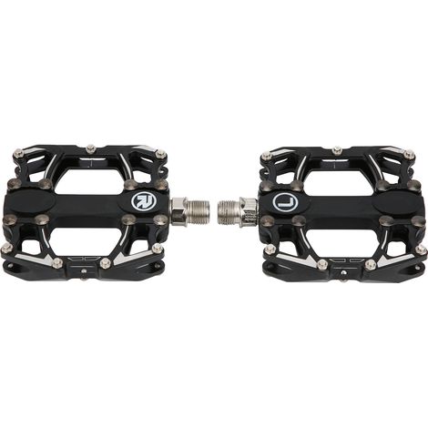 Pédales de vélo en alliage d'aluminium antidérapantes pour VTT, plateforme plate de cyclisme (1/5)